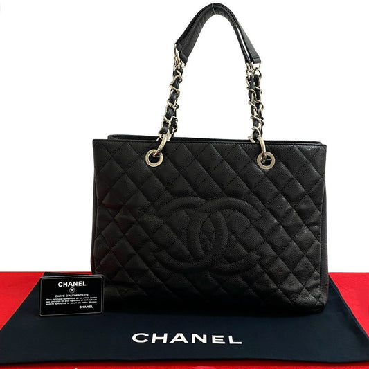 Chanel Matelasse Caviar Skin Tote Bag