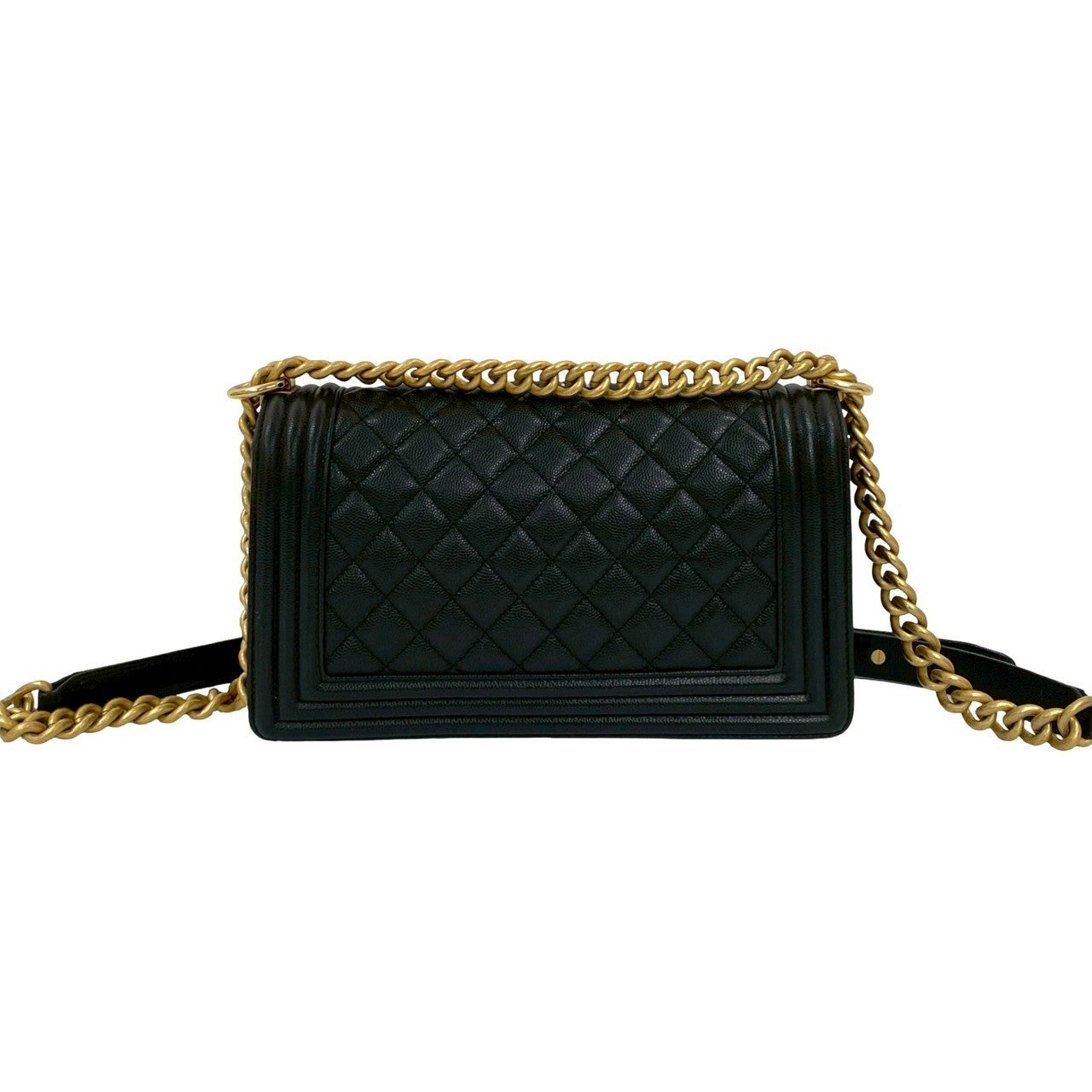 Chanel Boy Chanel Caviar Shoulder Bag