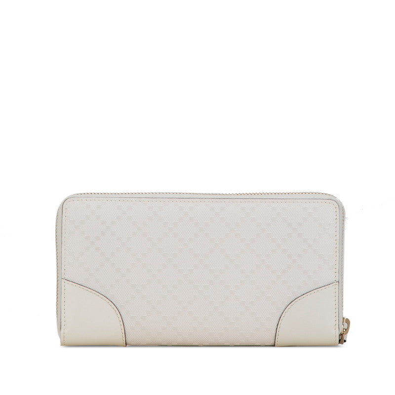 Gucci Diamante PVC Leather Long Wallet