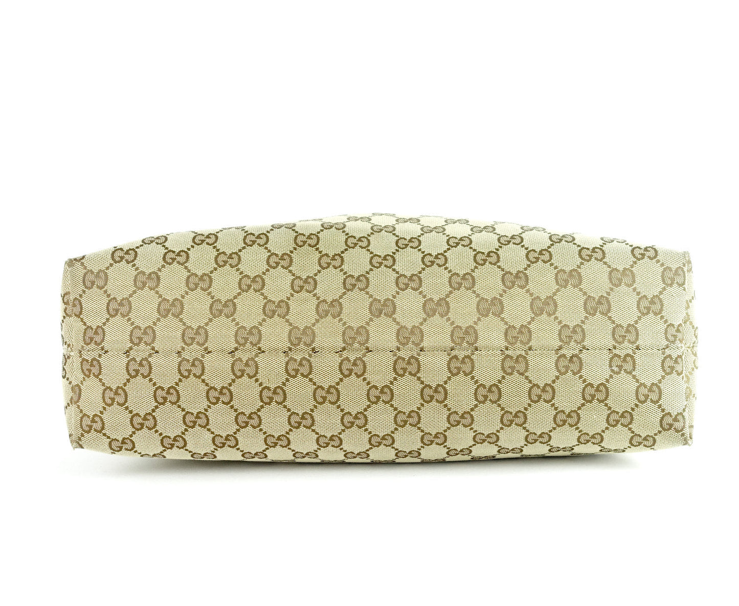 Gucci Monogram Canvas Large Hobo Bag