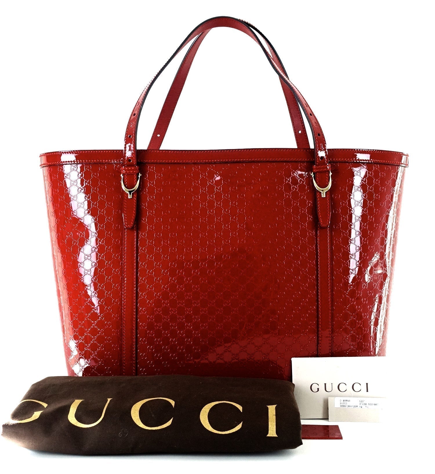 Gucci Leather Tote Style 96