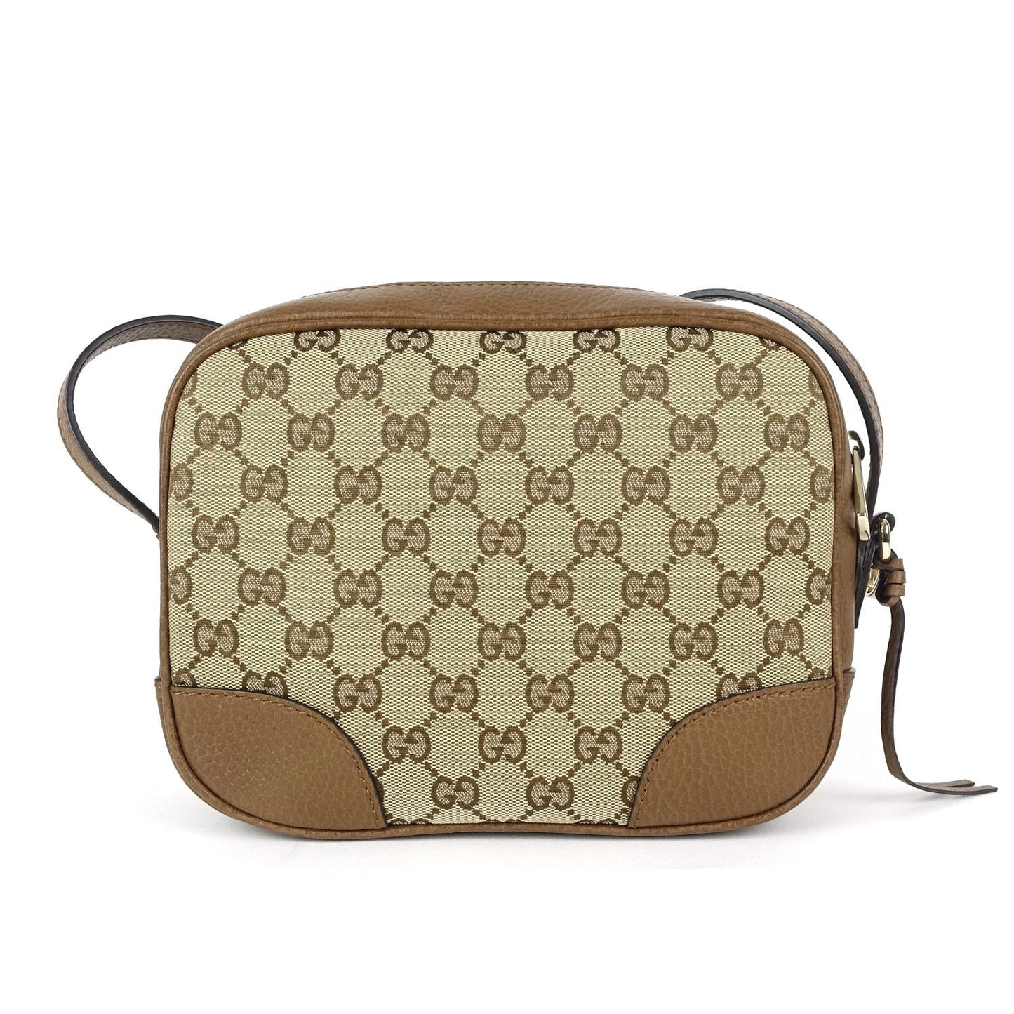 Gucci Bree Monogram Canvas Messenger Bag