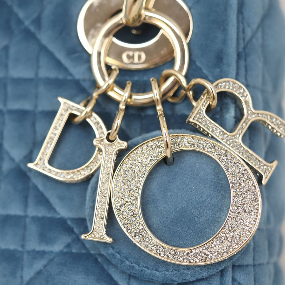 Dior Lady Dior Mini Velvet