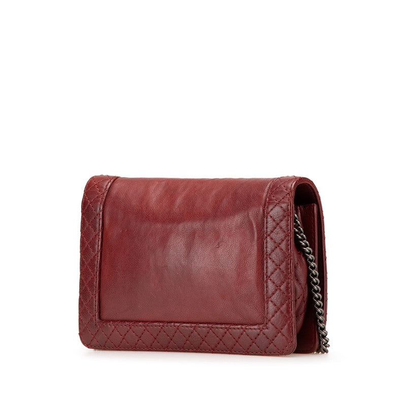 Chanel Boy Chanel Lambskin Shoulder Bag