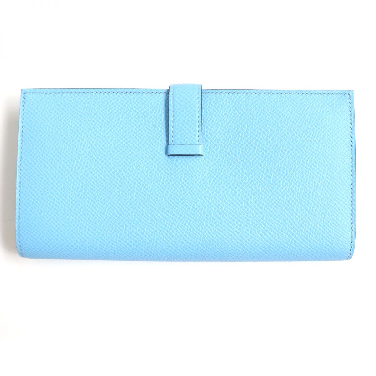 HERMES Long Wallet Purse Main?FEpsom Celeste x Verjade mens Used