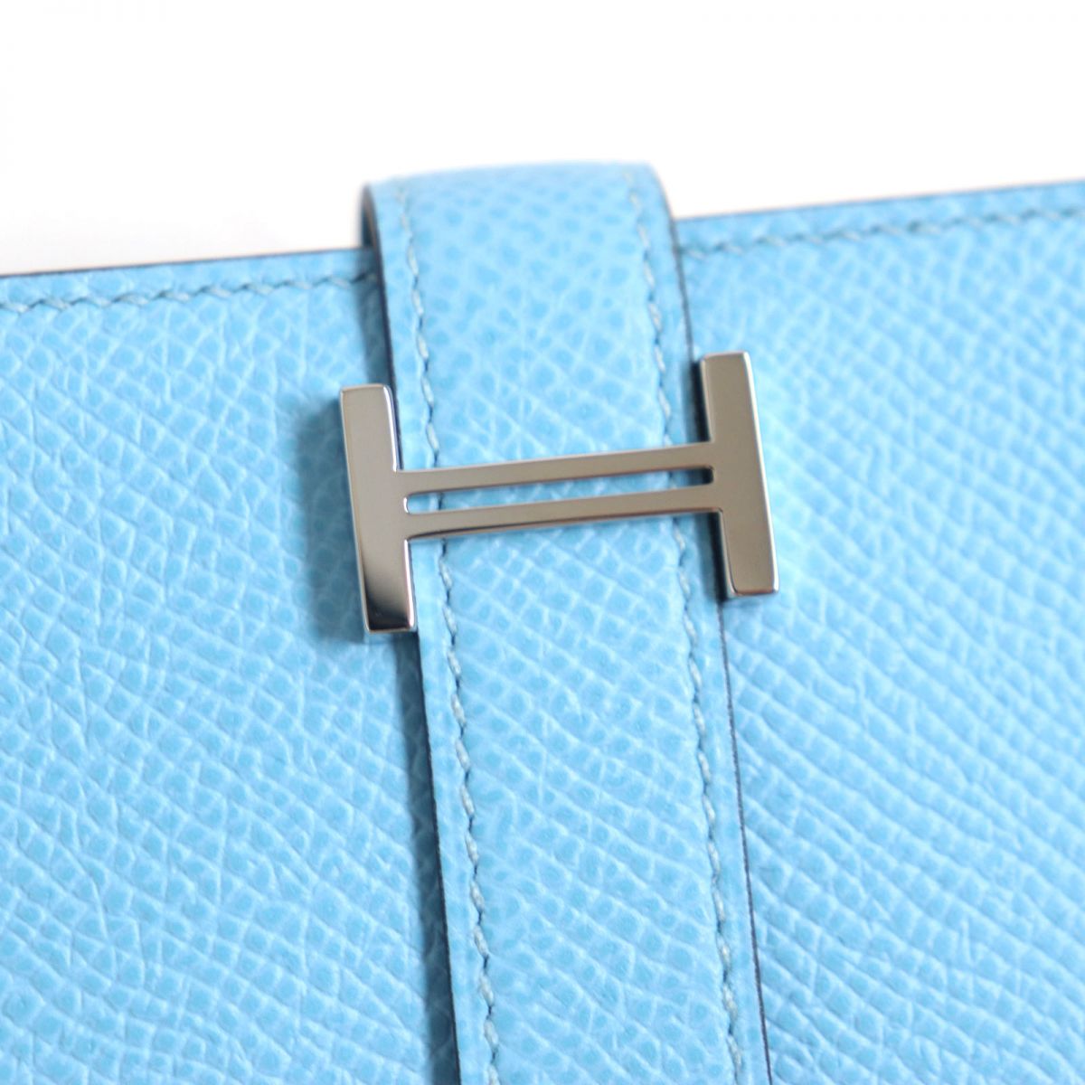 HERMES Long Wallet Purse Main?FEpsom Celeste x Verjade mens Used