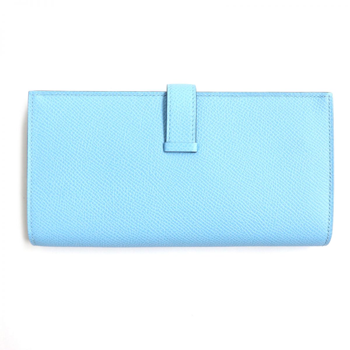 HERMES Long Wallet Purse Main?FEpsom blue mens Used