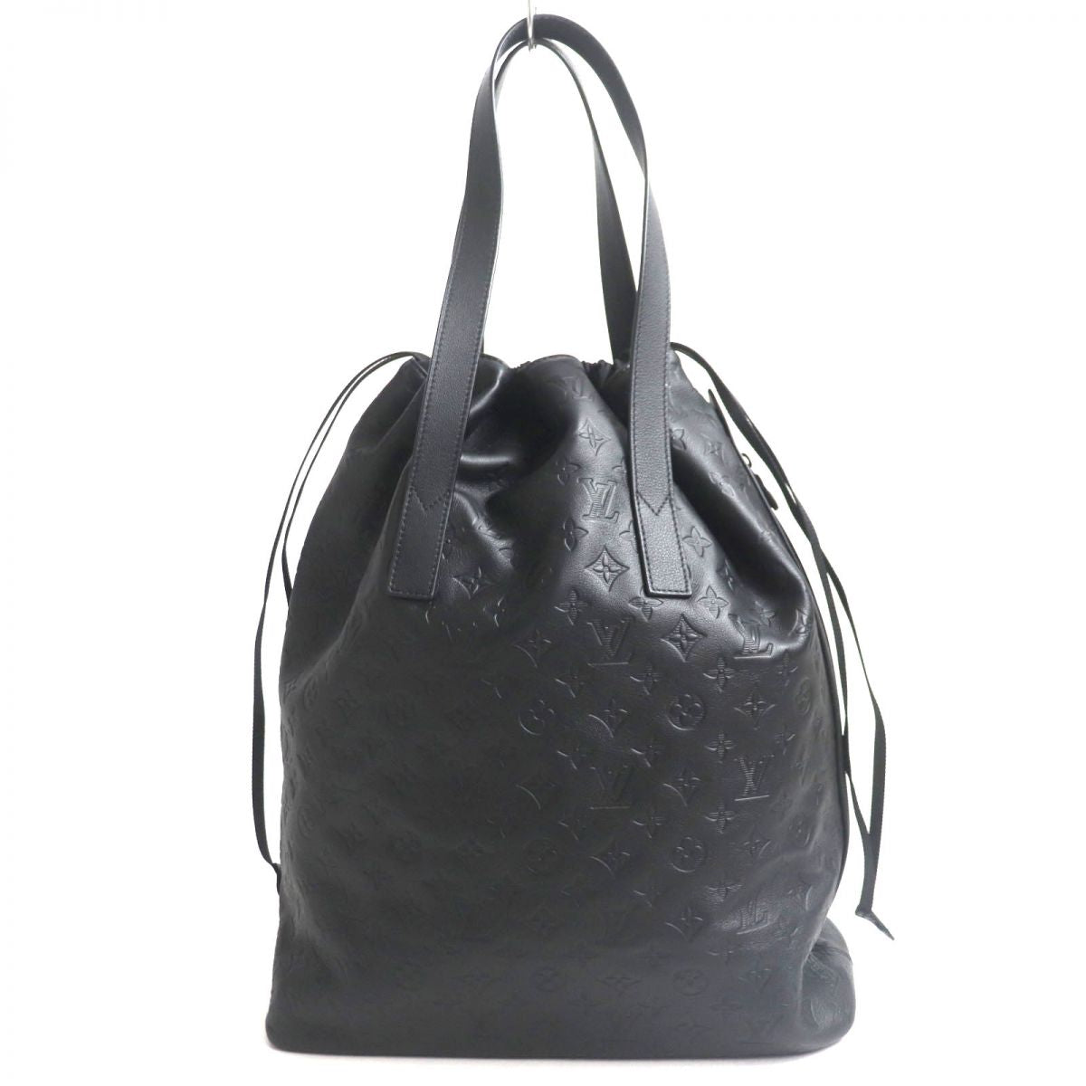 LOUIS VUITTON Other bag M46554 leather black Monogram shadow Helmet bag