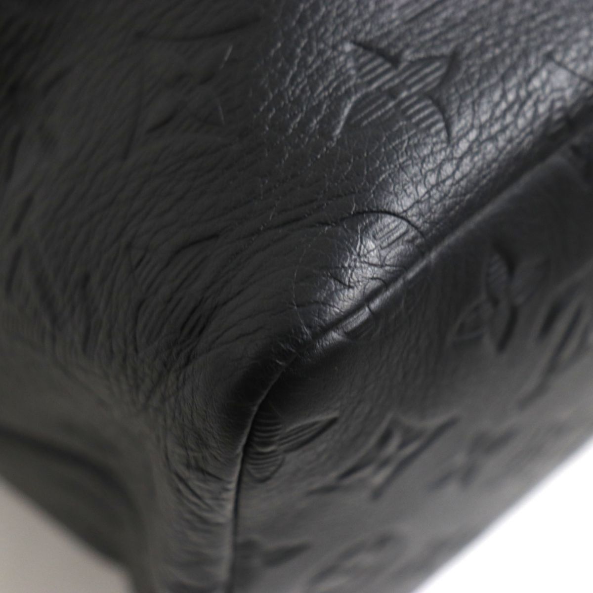 LOUIS VUITTON Other bag M46554 leather black Monogram shadow Helmet bag