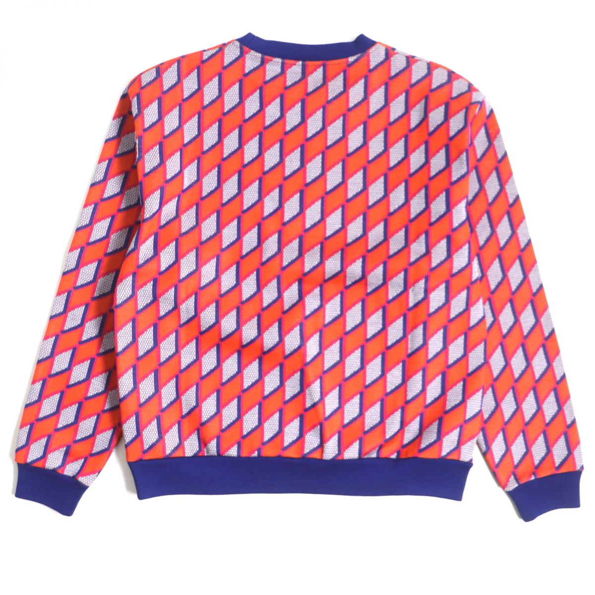 LOUIS VUITTON sweat Main: 100% cotton Orange x blue mens L