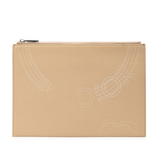 Dior Leather Clutch Bag
