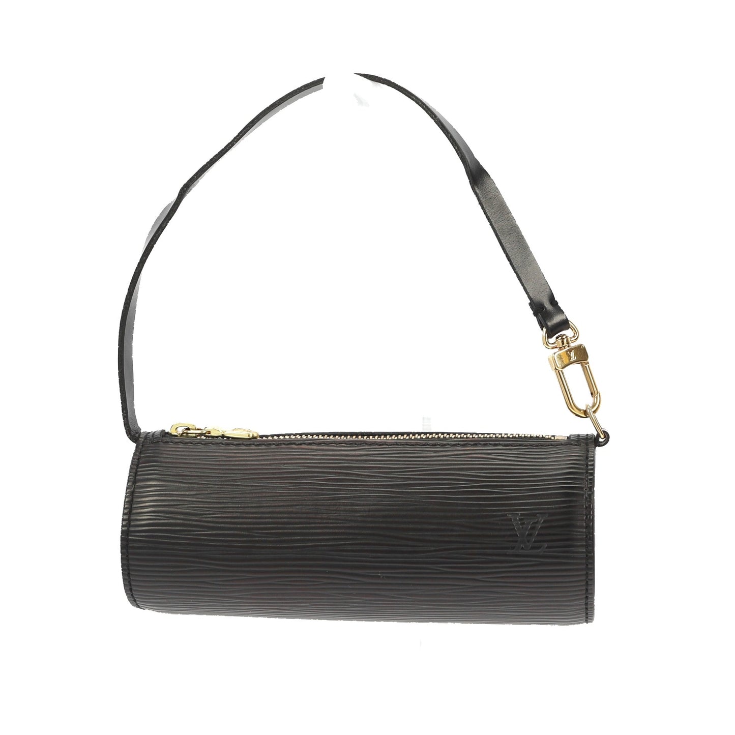 LOUIS VUITTON mini Papillon pochette in black Epi leather Clutch
