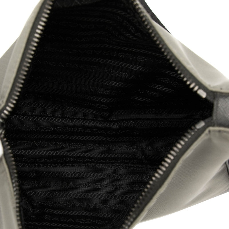Prada 2VH113 Nylon Leather Shoulder Bag