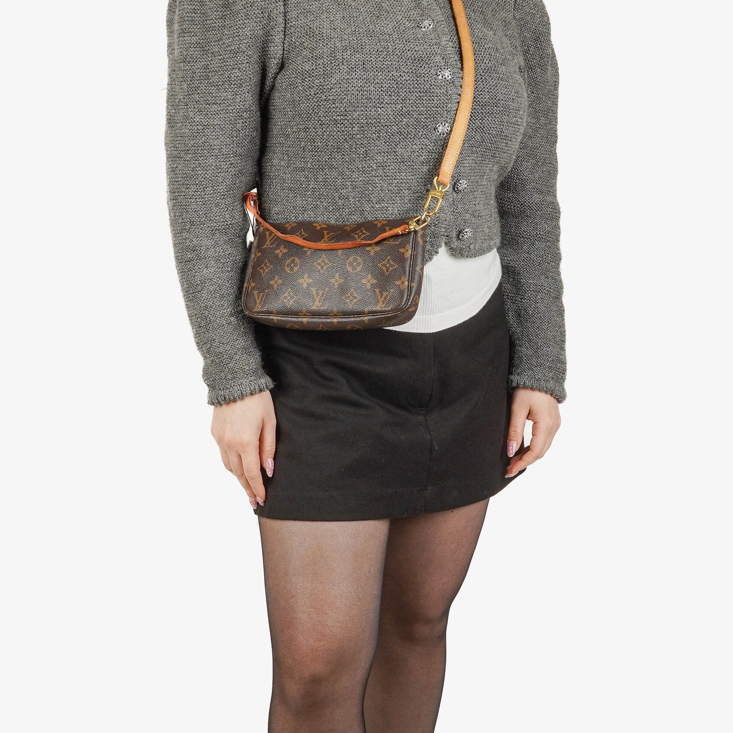 Pochette Accessoires Louis Vuitton Monogram Canvas Clutch Bag