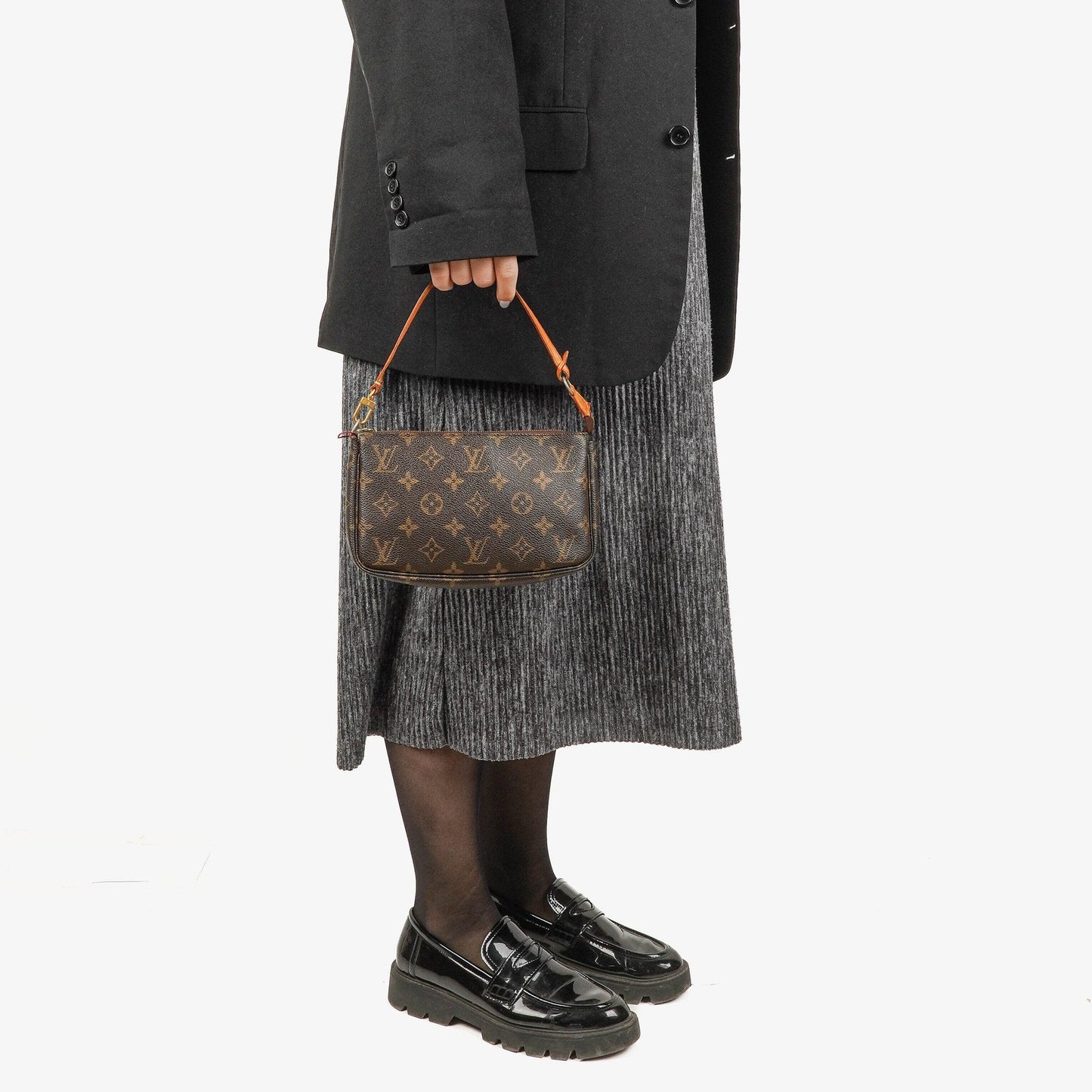 Pochette Accessoires Louis Vuitton Monogram Canvas Clutch Bag