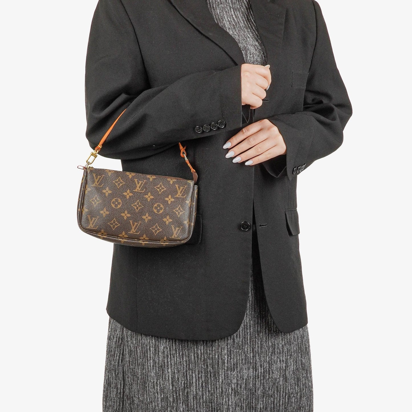 Pochette Accessoires Louis Vuitton Monogram Canvas Clutch Bag