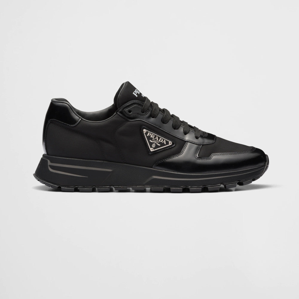 Prada PRAX 01 Re-Nylon and brushed leather sneakers