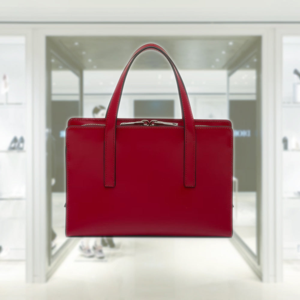 Prada Re-Edition 1995 brushed-leather mini handbag