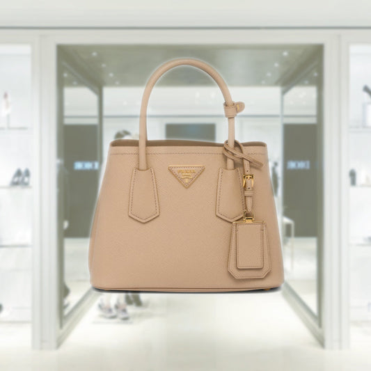 Prada Double Saffiano leather mini bag