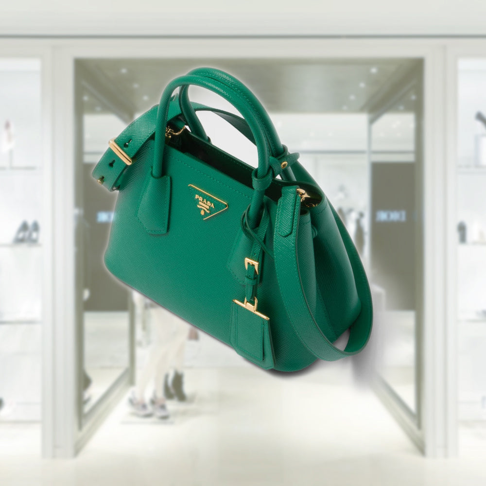 Prada Double Saffiano leather mini bag