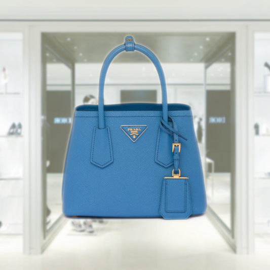 Prada Double Saffiano leather mini bag