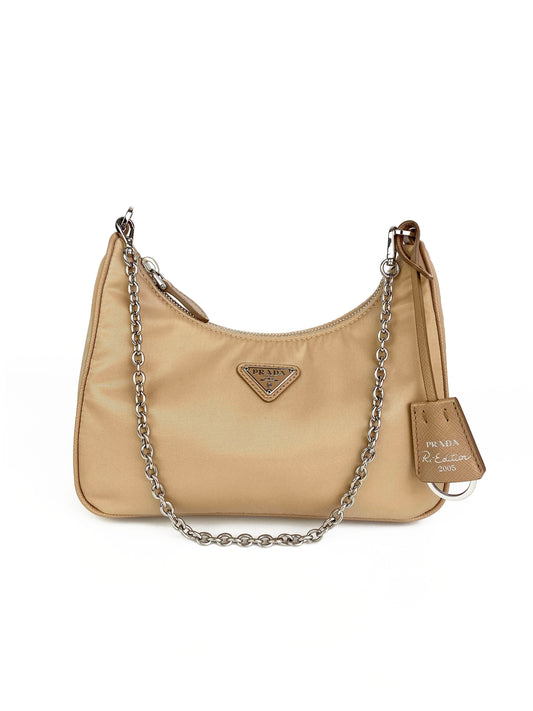 Prada Desert Beige 2005 Re-Nylon Bag