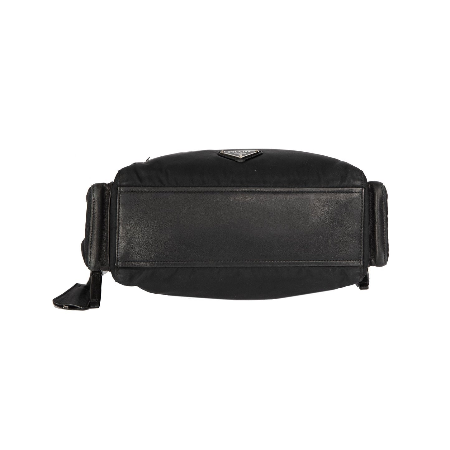 Prada Easy Tessuto Leather-Trimmed Bag