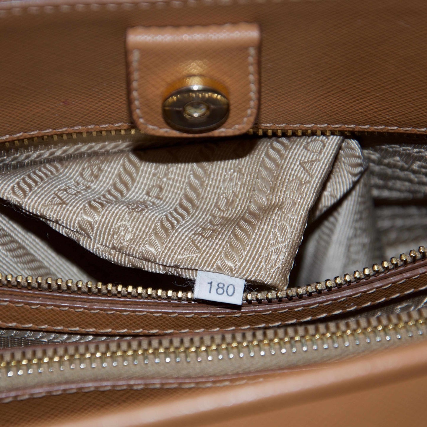 Prada Large Saffiano Lux Promenade Bag