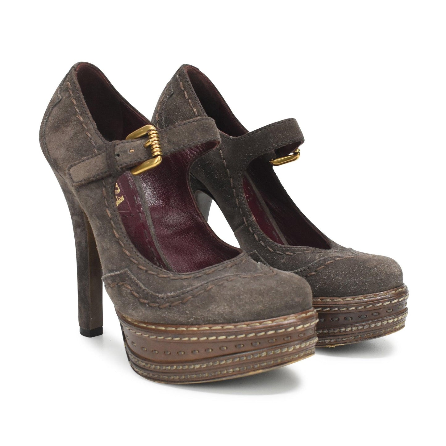 Prada Mary-Jane Platforms - Women's 36