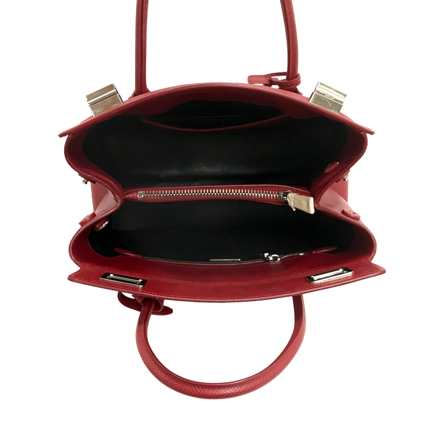 Prada Medium Saffiano Cuir Twin Bag