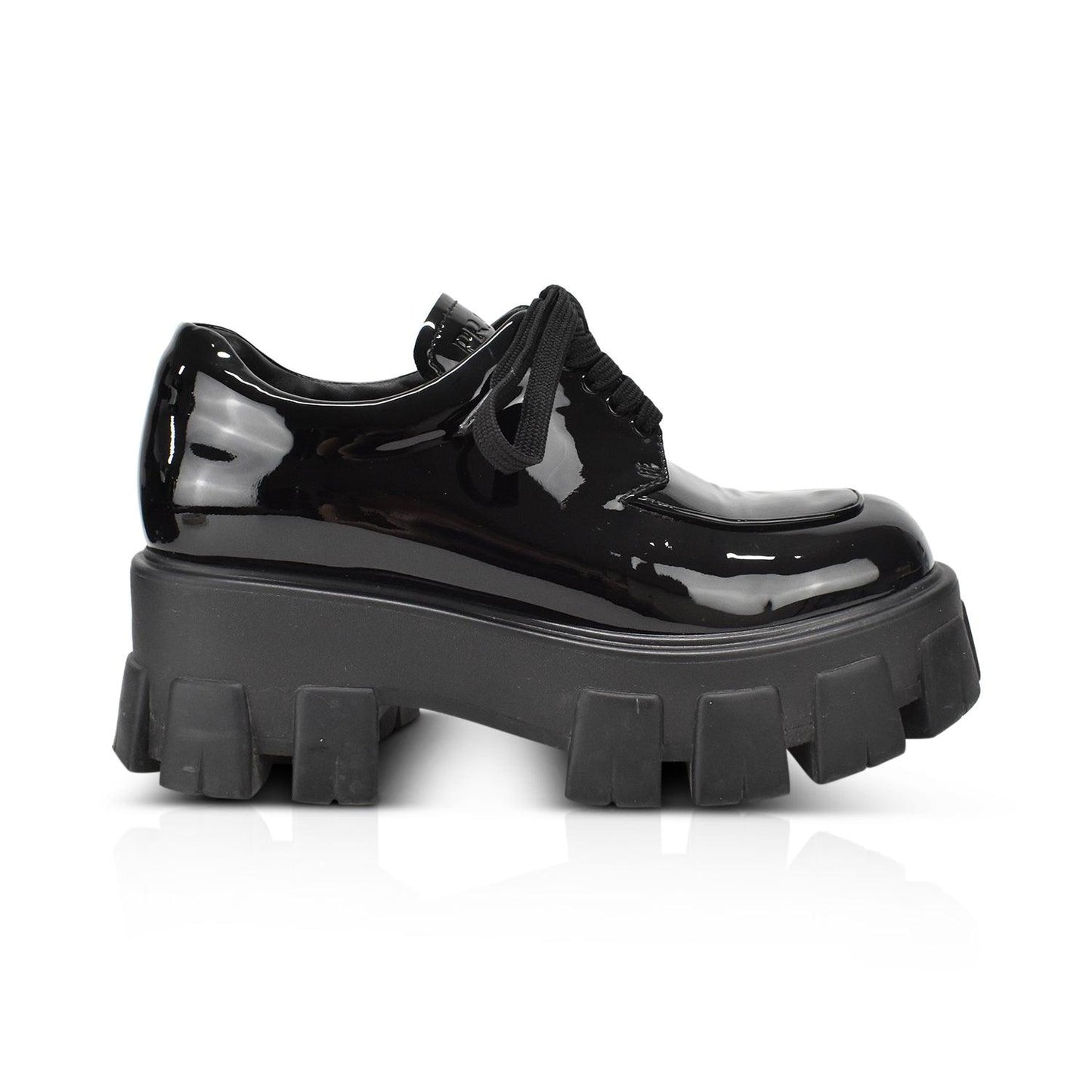 Prada 'Monolith' Derby Shoes - Women's 35
