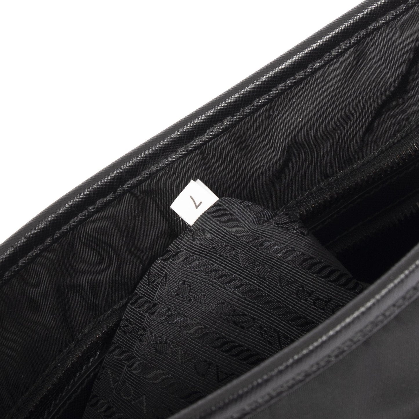Prada Saffiano-Trimmed Tessuto Nylon Messenger Bag