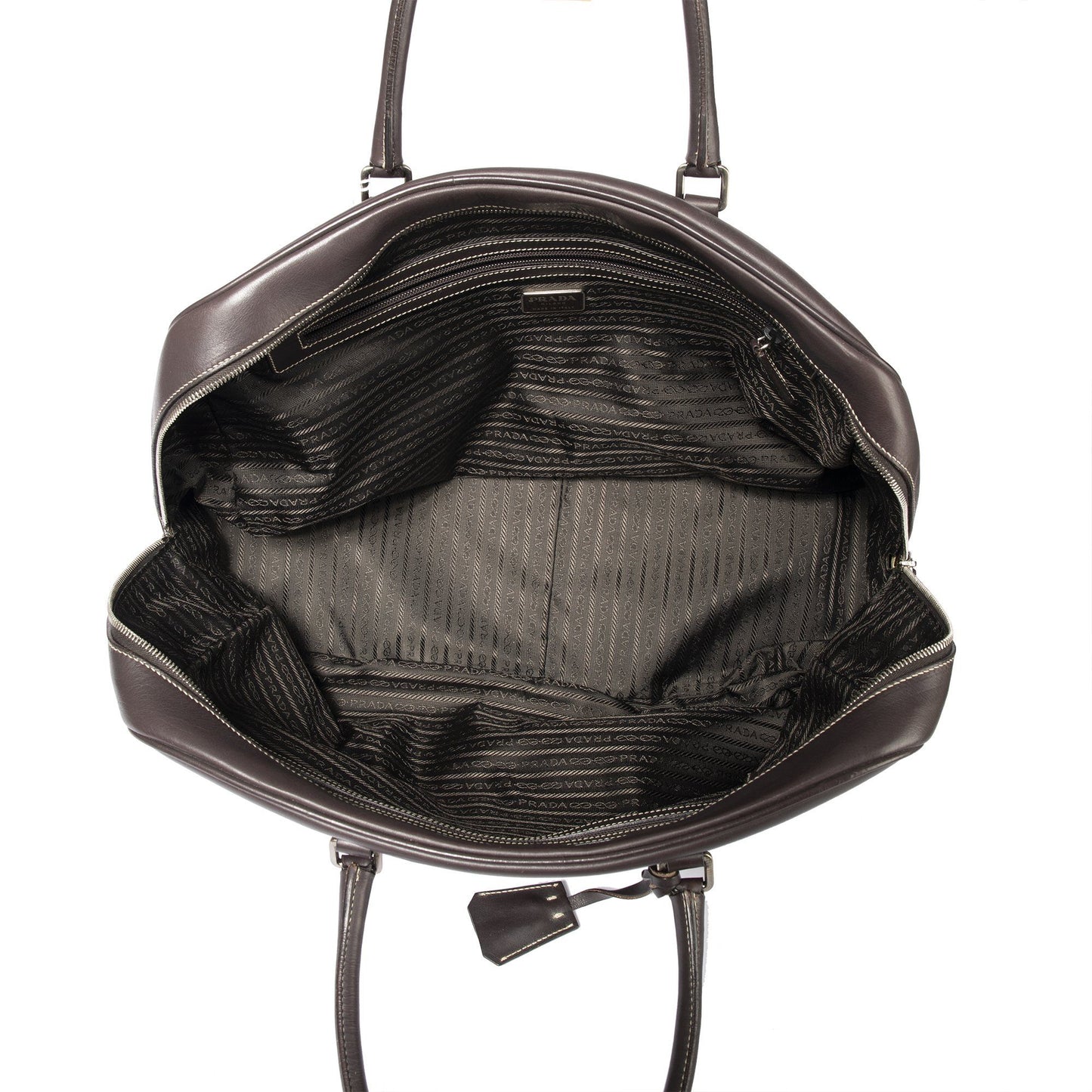 Prada Vitello Travel Large Briefcase