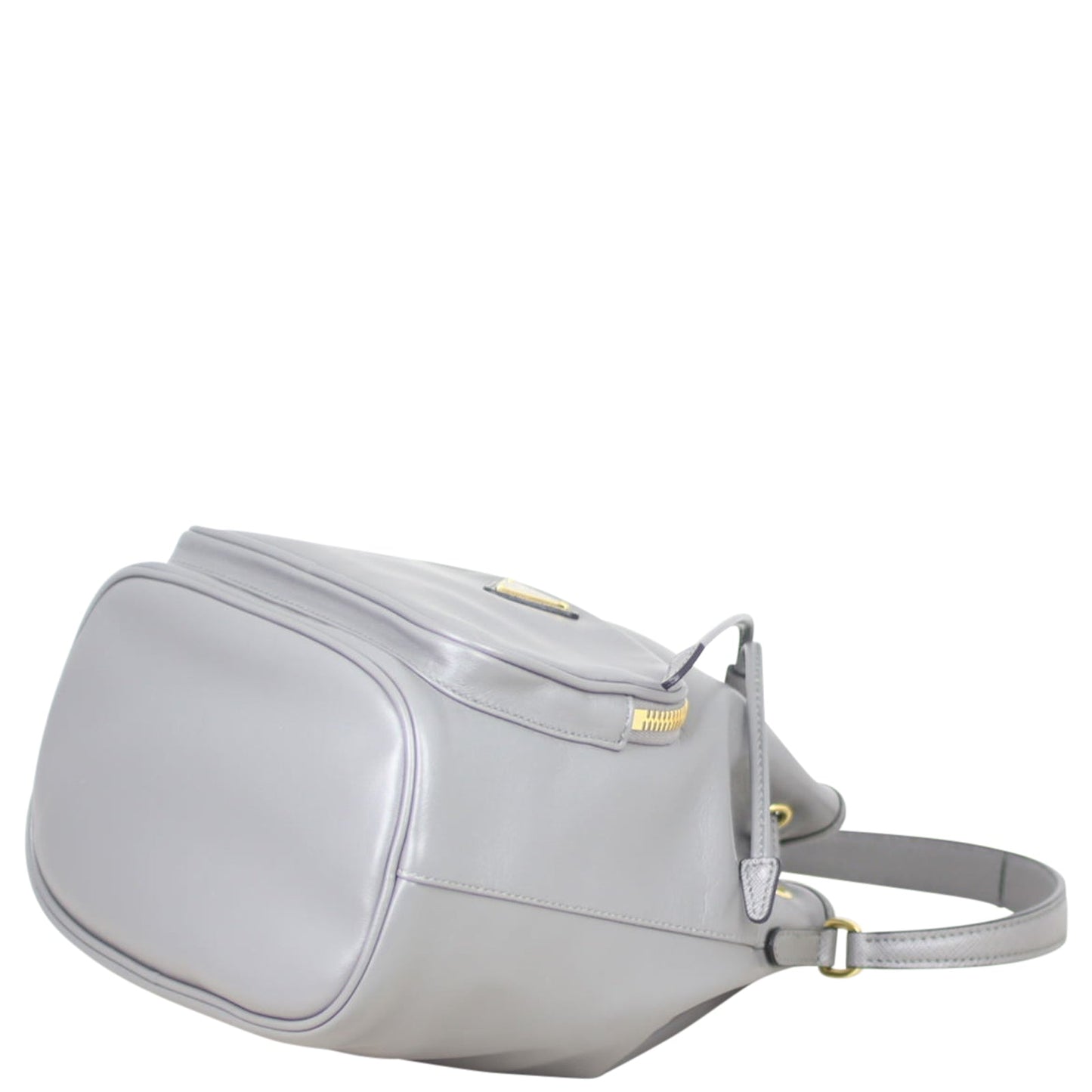 Prada Duet Leather Bucket Bag
