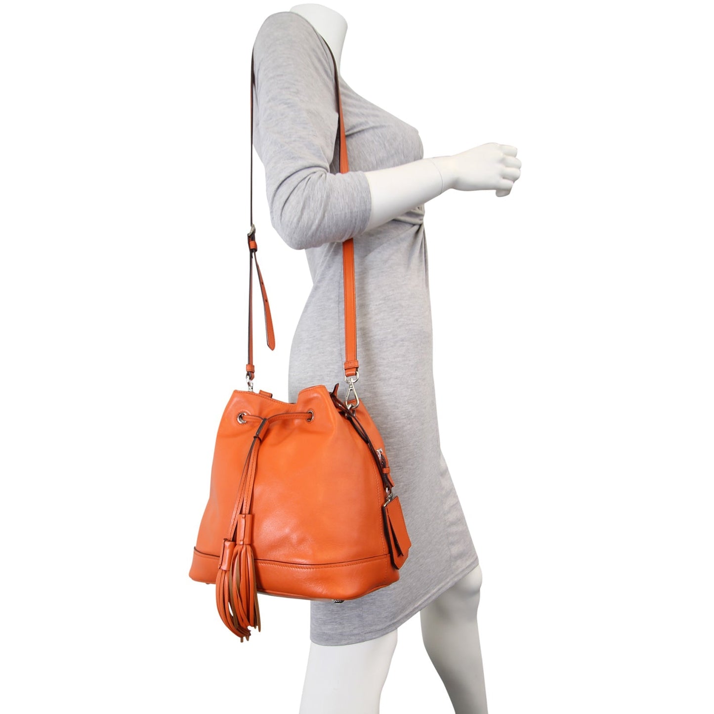 Prada Soft Calf Bucket Bag