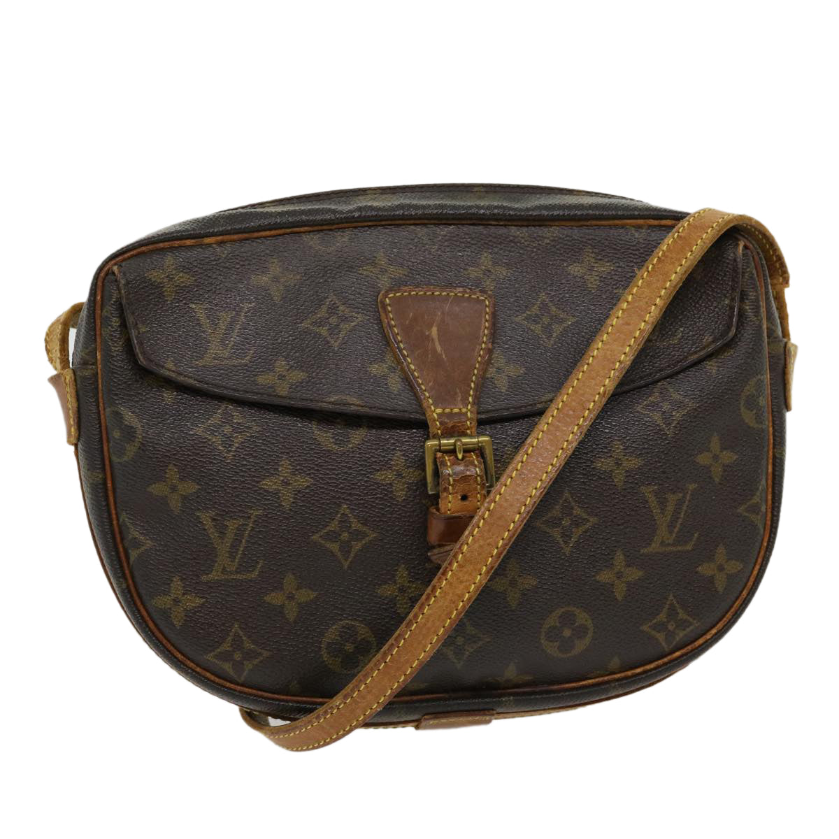 LOUIS VUITTON Monogram Jeune Fille MM Shoulder Bag M51226 LV pt4348