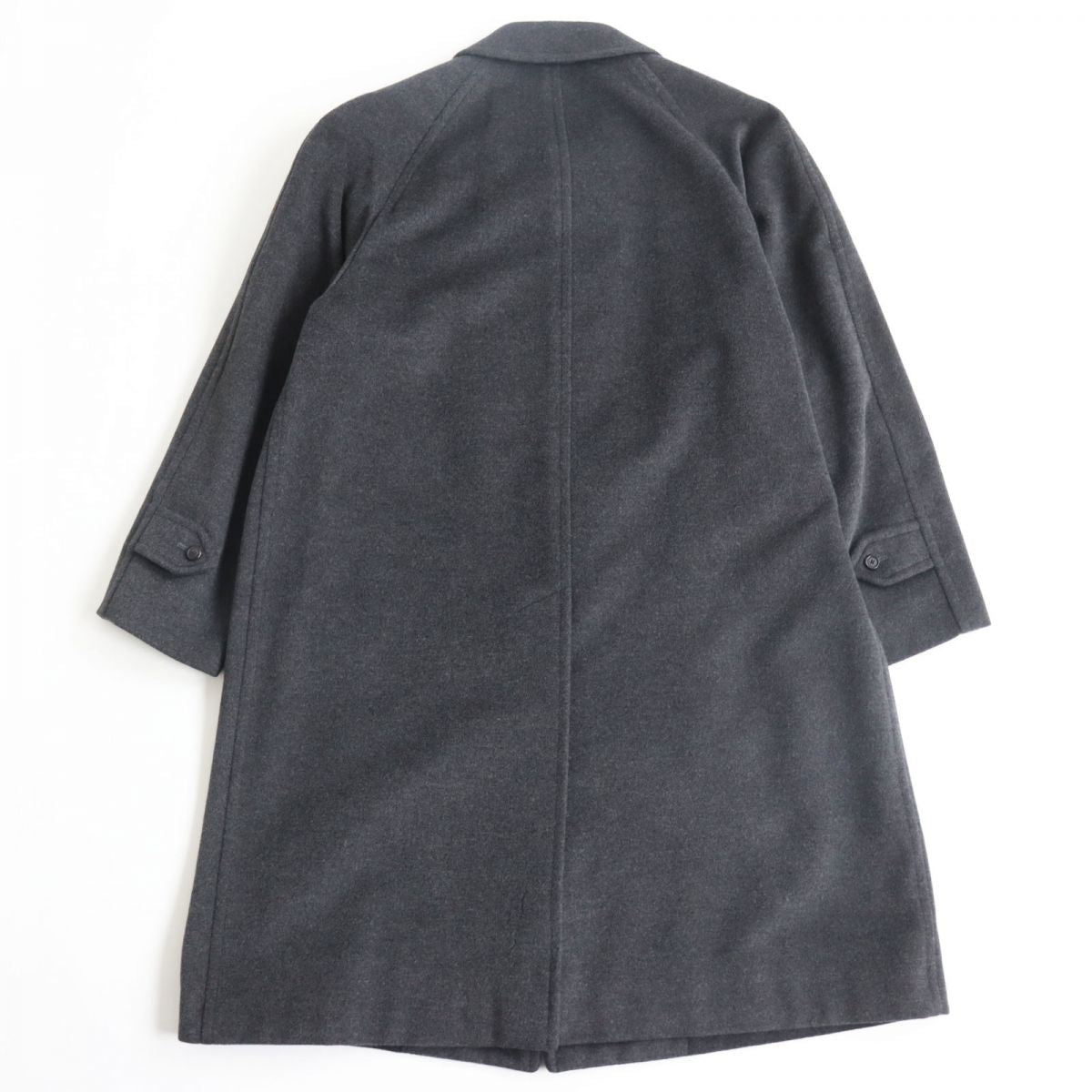 BURBERRY Stainless collar coat Outer: 40% wool, Outer: 30% cashmere, Outer: 30% angora, Lining: 100% polyester gray mens