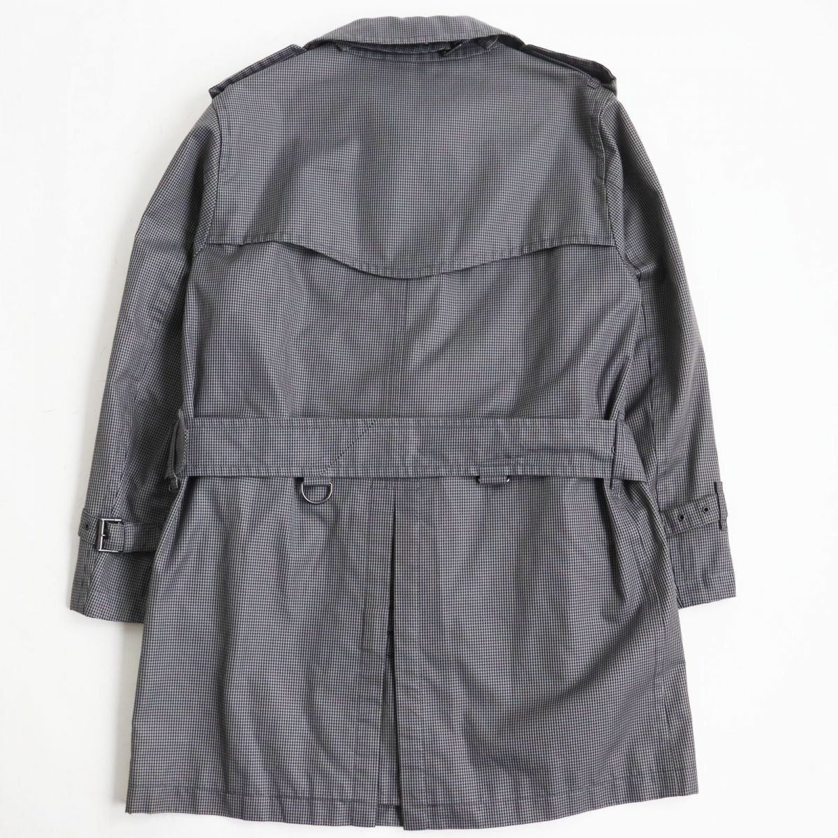 BURBERRY trench coat Main: 100% cotton, Lining: cotton, Lining: polyester Gray type mens M