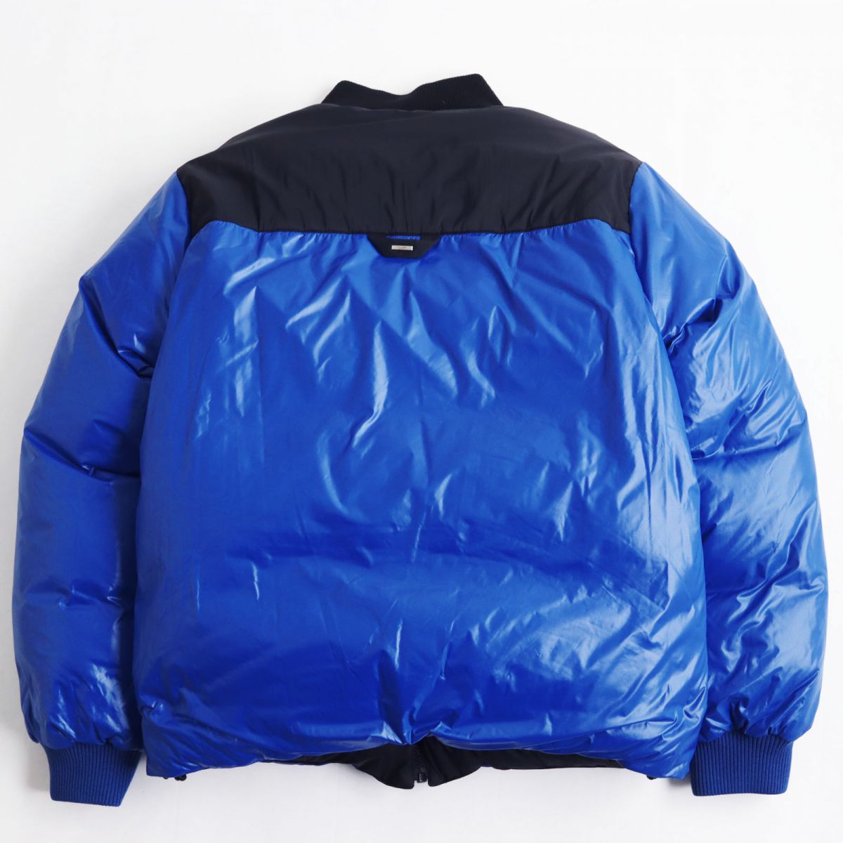 LOUIS VUITTON Blouson Outer: 100% nylon, Lining: 100% nylon, Filling: 90% down, Filling: 10% feather, Part: 100% polyester INDIGO LAVE mens 44