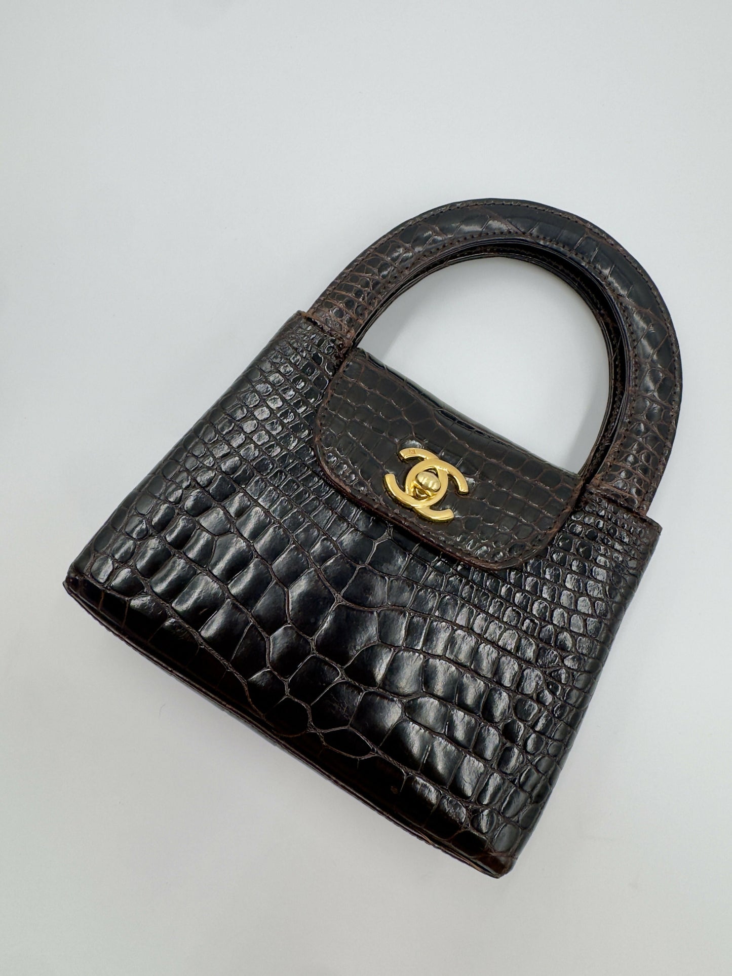 Chanel  Crocodile Mini Kelly