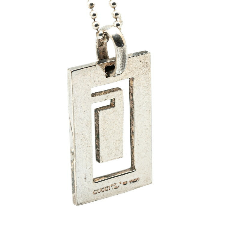 Gucci Cutout G SV925 Necklace