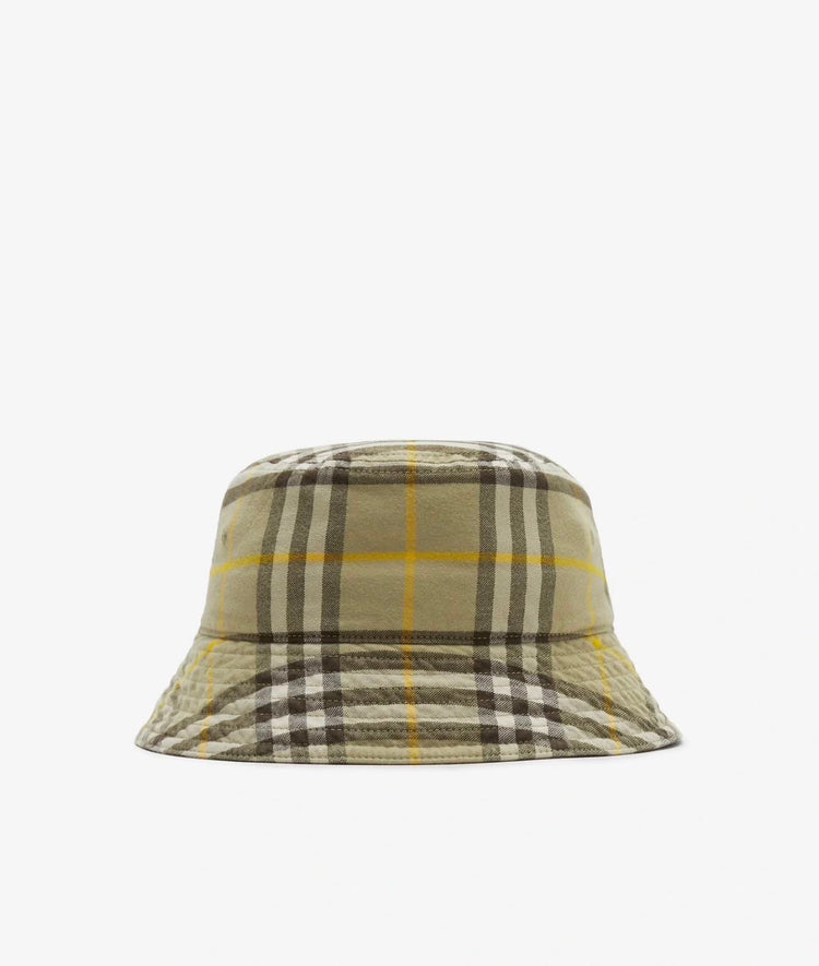 Luxury Burberry Classic Bucket Hat Beige