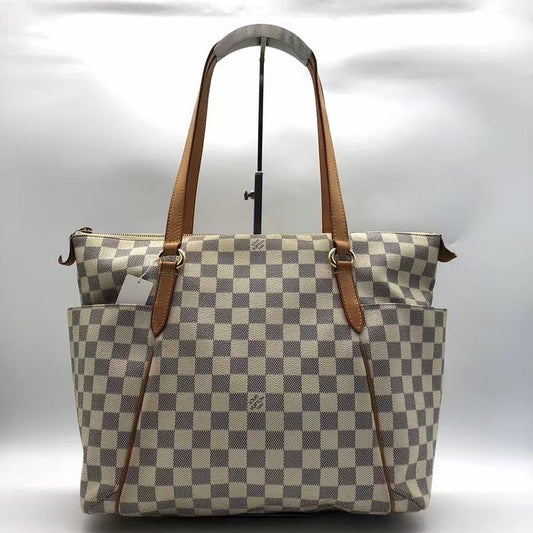 Louis Vuitton Totally PM Damier Azur Canvas Tote Bag