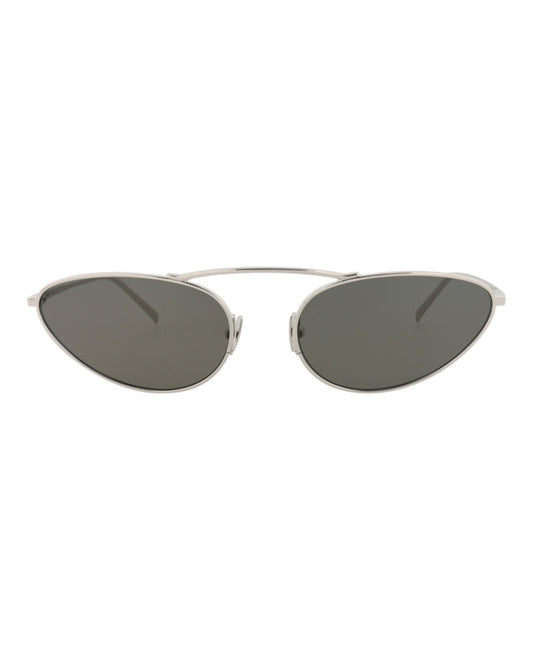 Saint Laurent Round-Frame Metal Sunglasses Womens SL538-30013515-002