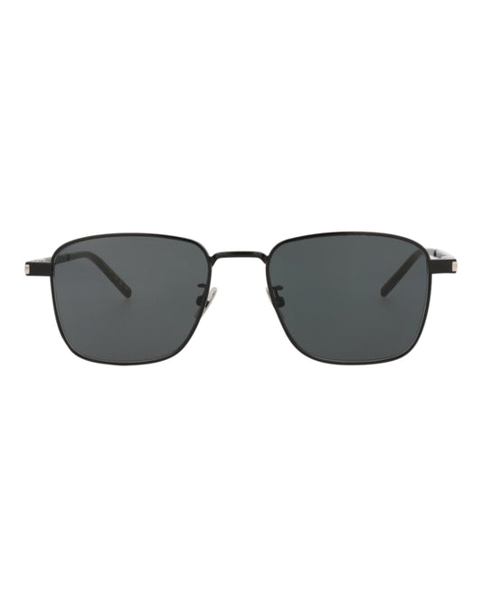 Saint Laurent Square-Frame Metal Sunglasses Unisex-Adult SL529-30013359-001