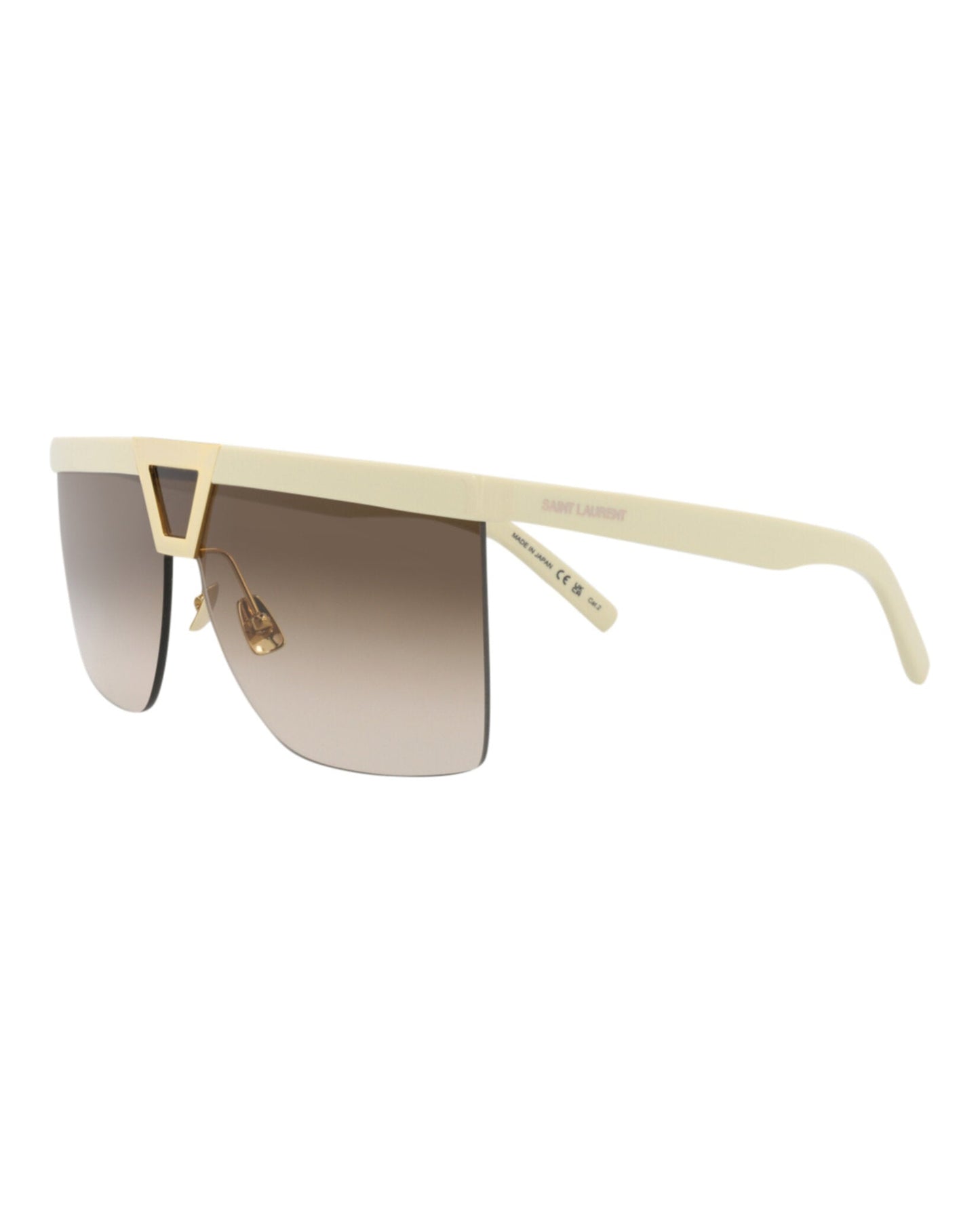Saint Laurent Shield-Frame Acetate Sunglasses Womens SL537PALAC-30013514-002
