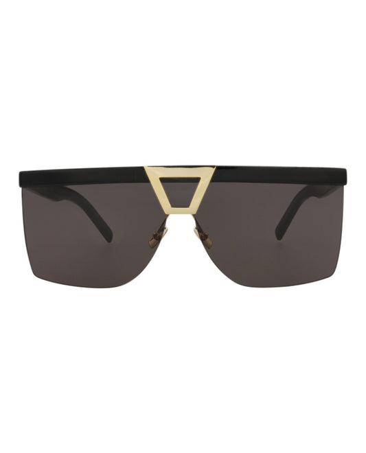 Saint Laurent Shield-Frame Acetate Sunglasses Womens SL537PALAC-30013514-001