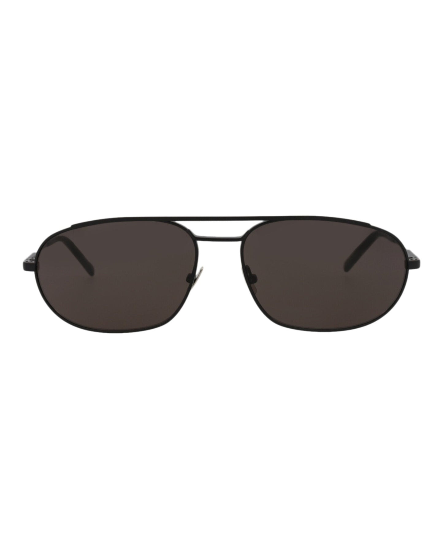 Saint Laurent Round-Frame Metal Sunglasses Mens SL561-30013779-001