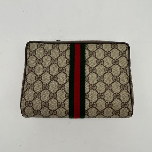 Gucci Monogram Leather Mini Shoulder Bag
