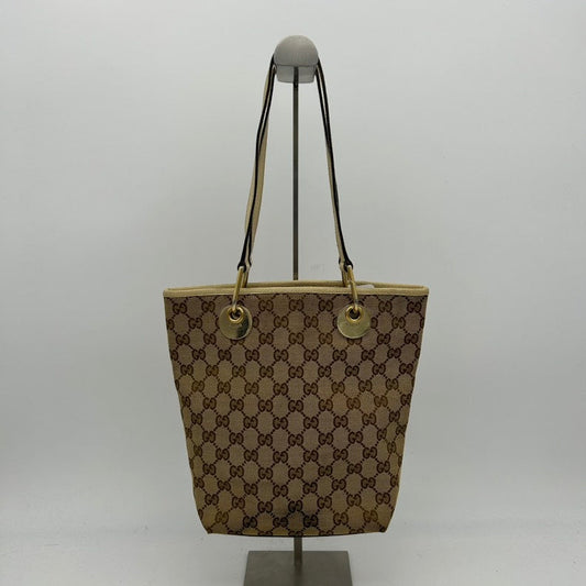 Gucci Monogram Canvas Shoulder Bag